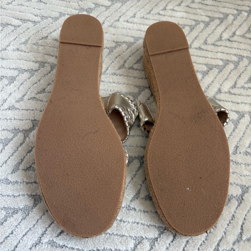 Jack Rogers Metallic Sandals - Picture 3 of 4